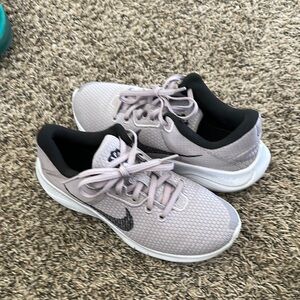 Nike Gray and Black Sneakers